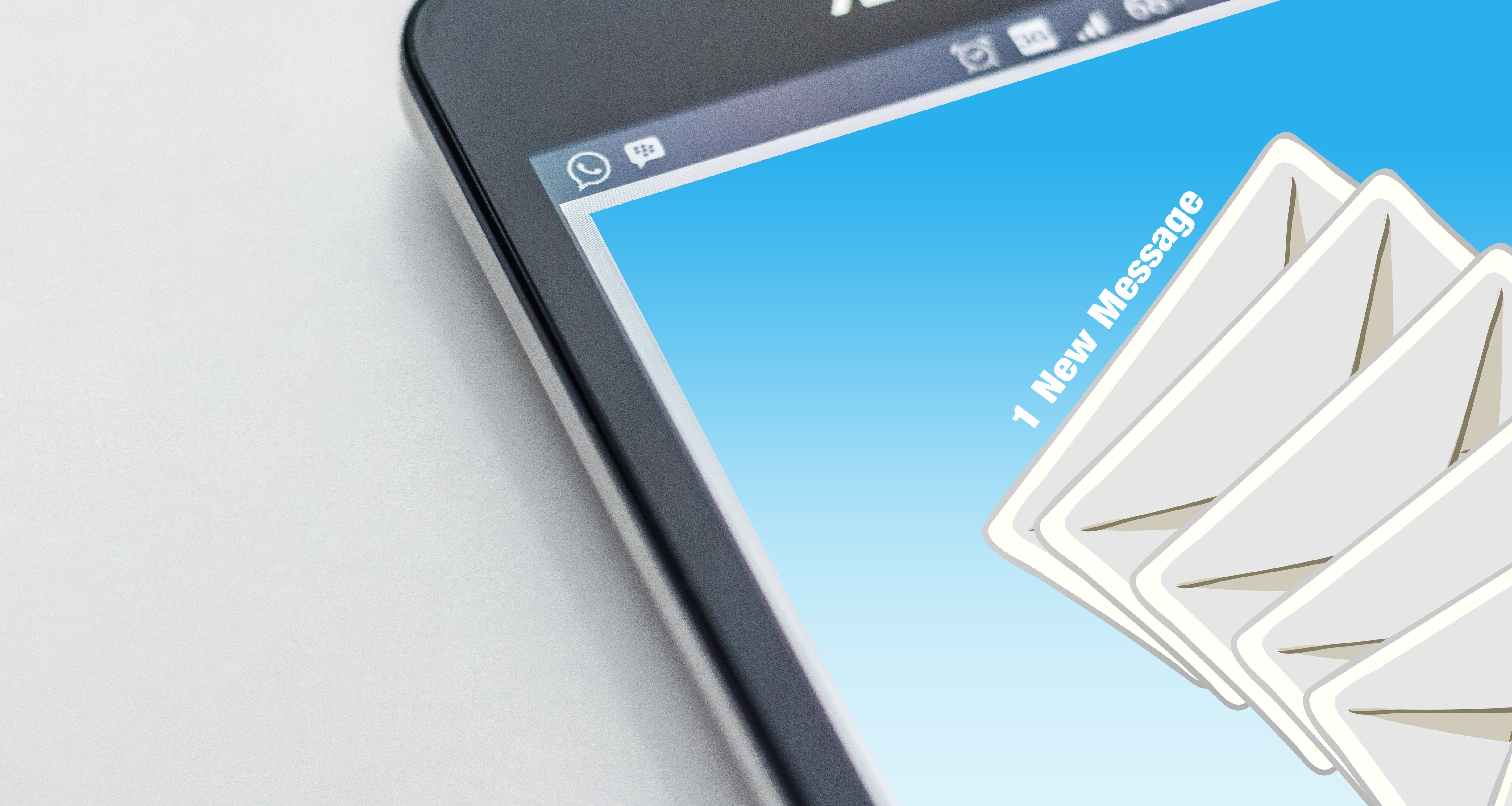 faxes on smartphone